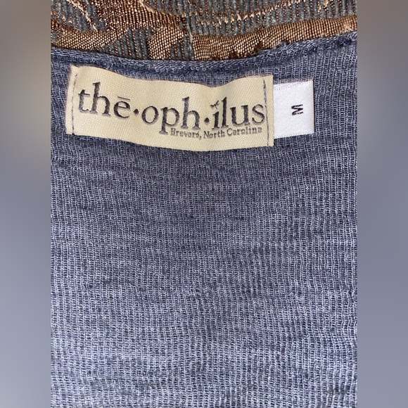 The-oph-ilus/Heather Blue Knit Dress/Women’s medium/EUC!!! - Picture 3 of 4